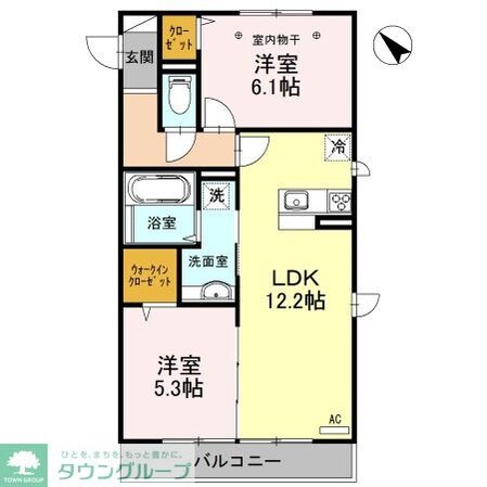 ルヴォワールの物件間取画像